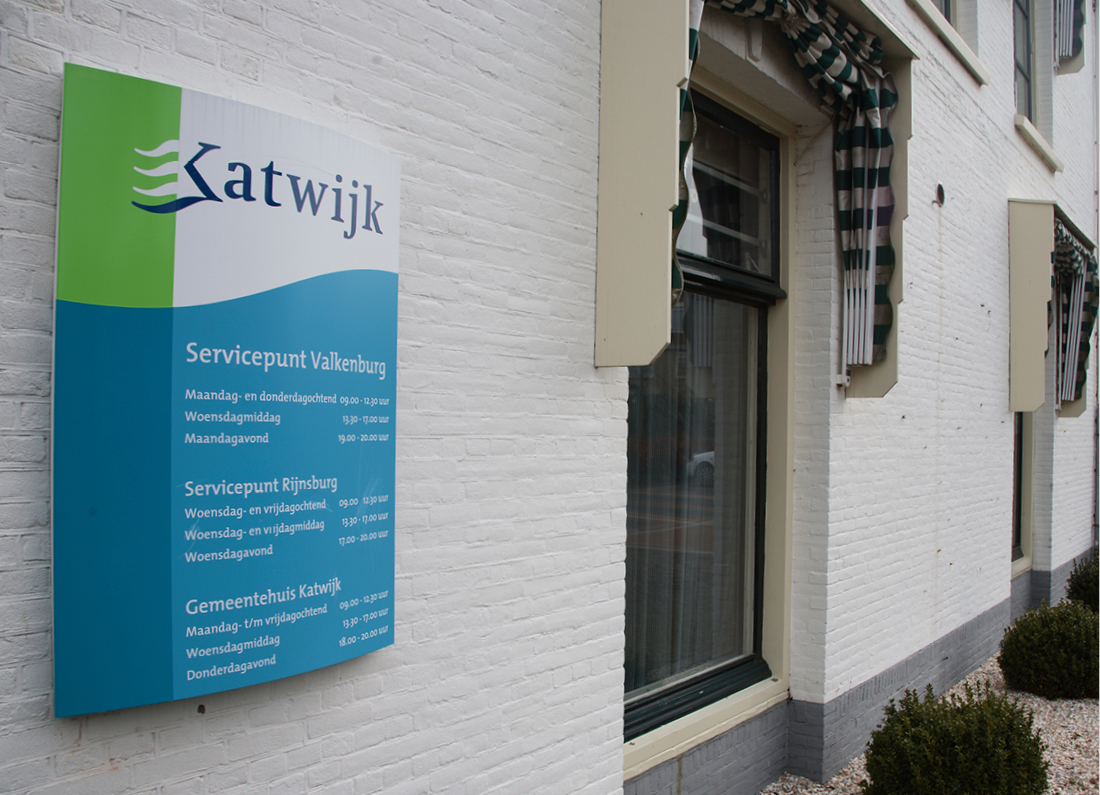 Signage Gemeente Katwijk